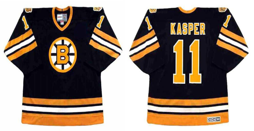2019 Men Boston Bruins 11 Kasper Black CCM NHL jerseys